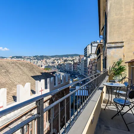Appartamento Attico Di Lusso 5 Stelle Con Terrazzo San Giorgio Genova